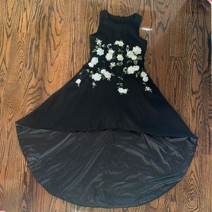EUC Girls size 10 black dress